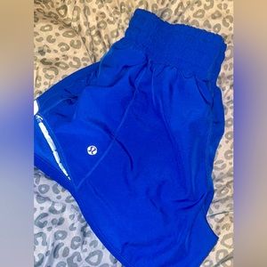 blue lulu shorts